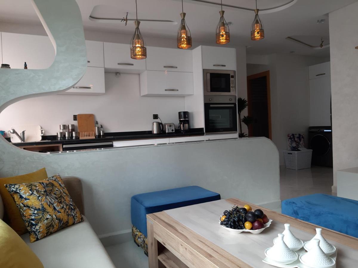 Apartamento Perle Rare Plage Des Nations Sidi Bouqnadel Exterior foto